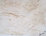 Richard Serra, Studies (Plans for Sculpture) (2), 1970, Marker on paper