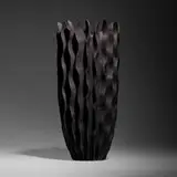 Marc Ricourt, Untitled, 2007, scorched oak