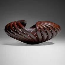 William Hunter, Vallarta Basket Revisited, 1995, cocobolo