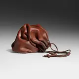 Marilyn Levine, Bonsecours, 1985, hand-built and glazed stoneware, leather string