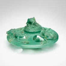 Charlie Miner, Roswell Frogs, 2007, cast glass
