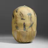 Untitled by Toshiko Takaezu, 1991, glazed stoneware, sold Nov 2023
