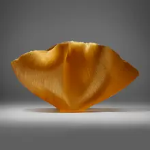 Toots Zynsky, Bramasole Mizimah, 2000, filet de verre fused and thermo-formed glass threads