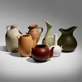 Roy McMakin, Untitled (Vases about Language and Redemption), 2004, glazed stoneware