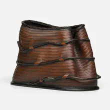 Jiro Yonezawa, Mirage No. 9940, 1999, bamboo, cane, cedar root, wood and urushi lacquer