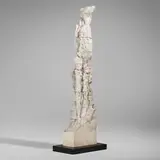 Stephen De Staebler, Standing Figure with Tilting Head, 1985, pigmented clay