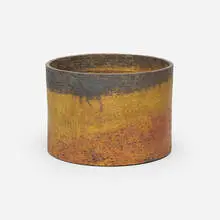 Vase by Marcello Fantoni, c. 1960, glazed stoneware, sold Nov 2025