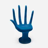 Modern, Hand chair, c. 1975, flocked polyurethane
