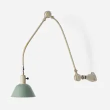 Johan Petter Johansson, Triplex wall lamp, enameled steel, enameled aluminum