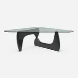 Isamu Noguchi, Coffee table, model IN-50, lacquered wood, glass