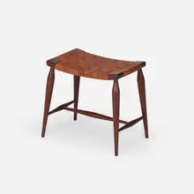 Josef Frank, Stool, model 967, c. 1940, mahogany, cane