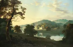 Henry C. Allport, Great Barr Hall, Staffordshire, oil on canvas