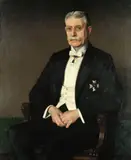 Meredith Frampton, Portrait of Sir Frederick Morris Fry KCVO, oil on canvas