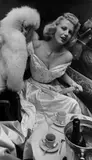 Jakob Tuggener, Blonde Frau, Grand Hotel Dolder, Zürich, 1948, Vintage oder früher Silbergelatineabzug
