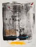 Walking Rain by Helen Frankenthaler, 1987, Lithograph, aquatint, spitbite aquatint, soft-ground etching and engraving on white T.H. Saunders paper, sold Oct 2012