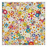 Maiden in the Yellow Straw Hat (Field of Smiling Flowers) by Takashi Murakami, 2010, Offset lithograph, sold Oct 2012