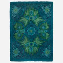 Ilmari Tapiovaara, Medium pile carpet, c. 1965, hand-knotted wool