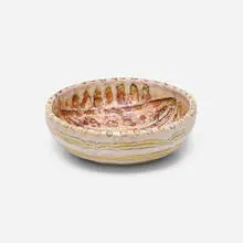 Bowl by Guido Gambone, c. 1955, glazed earthenware, sold Nov 2025