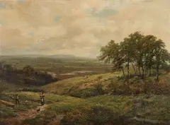 Charles S. Shaw, A view of Berkhamsted, Hertfordshire, oil on canvas