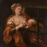 Roman Charity by Italian School 17th & 18th century, oil on canvas, offered Sep 2017