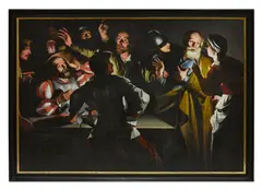 Gerard Seghers, The Denial of St. Peter, oil on canvas