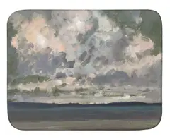Gewitterwolken über dem See by Österreichisch, um 1900, Um 1900, Gouache auf Papier, sold May 2017