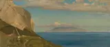 Oswald Achenbach, Blick von Capri nach Ischia