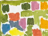 Günther Förg, Ohne Titel, 1997, Gouache auf Papier