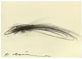 Ohne Titel by Arnulf Rainer, 1971, Grafit auf genarbtem Papier, sold Jun 2017