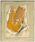 Carl Buchheister, Komposition P 15/51 (farbiges Spiel)“ („Komposition mit farbigen Kleinformen“)
