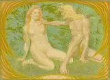 Fidus, Eva, 1931, Öl auf Leinwand