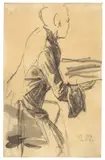 Adolph von Menzel, Konvolut von fünf Skizzen