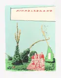 Neo Rauch, Himmelsbrand, 2001, Farbserigrafie auf Papier
