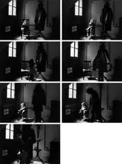 Duane Stephen Michals, THE BOGEYMAN“, Sequenz, 1973, 7 Silbergelatineabzüge