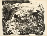 La grande corrida by Pablo Picasso, 1949, Lithographie auf Arches-Velin, sold Nov 2013