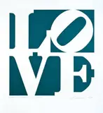Robert Indiana, Greenpeace Love, 1994, Screenprint on wove paper