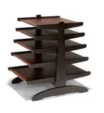 Edward Wormley, Magazine tree, 1947, Lacquered birch, walnut