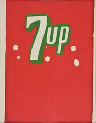Paulette Heath, 7 Up, 1968, Serigraph