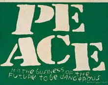 Dick Crawford, Peace, c. 1965-70, Serigraph