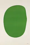 Green by Ellsworth Kelly, 1964-65, Lithograph on Rives BFK paper, sold Oct 2011