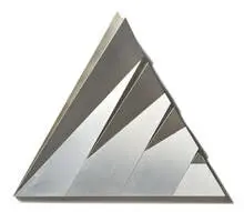 Envelope No. 1 by Richard Smith, 1968, Aluminum, sold Oct 2011