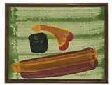 David Gibbs, Prophet, 1964, Acrylic on canvas board