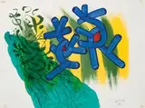 David Gibbs, Untitled (4), Acrylic on paper (2) and Gouache on paper (2)