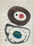 Untitled by Tancredi Parmeggiani, c. 1955, Mixed media on paper, sold Oct 2011