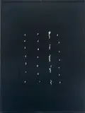 Lucio Fontana, Concetto Spaziale B, 1968, Aquatint with punctured holes