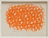 Piero Dorazio, Untitled, 1964, Gouache on paperboard