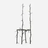 Untitled (from the Terrible Chairs series) by Michele Oka Doner, c. 1990, patinated cast bronze, sold Sep 2023