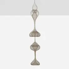 D'lisa Creager, Untitled (0617-01), 2017, hand-woven copper wire