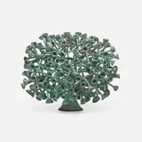 Douglas Ihlenfeld, Conical Tree, 2022, bronze, brass, copper