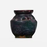 George E. Ohr, Vase, 1898-1910, glazed earthenware